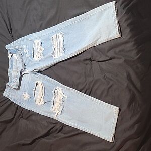 Shein Ripped Frayed Jeans